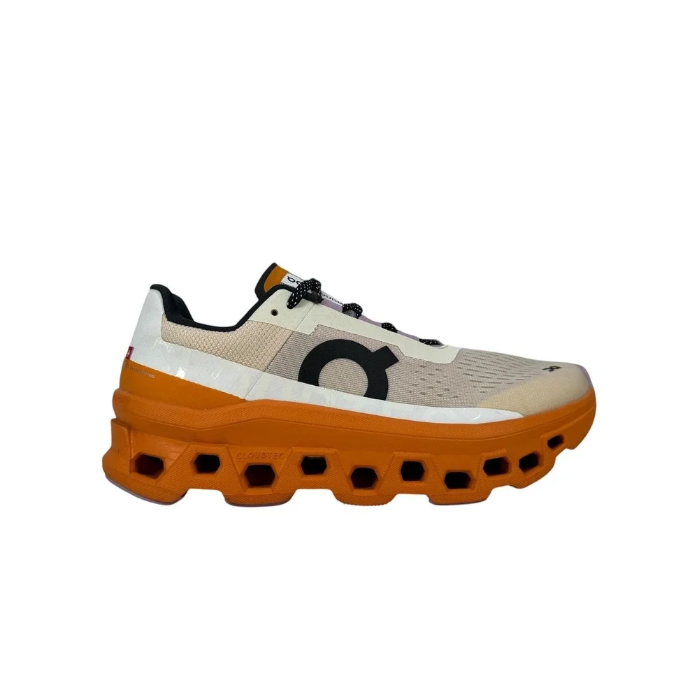 On Running Cloudmonster Fawn Turmeric Womens Running Shoes 61.98652‎ US 9W